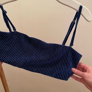NBD royal blue bra top